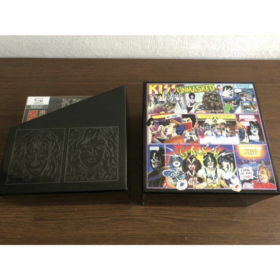 エンタメ/ホビー【紙ジャケット】KISS SHM-CD14タイトルセット 特典BOX付属