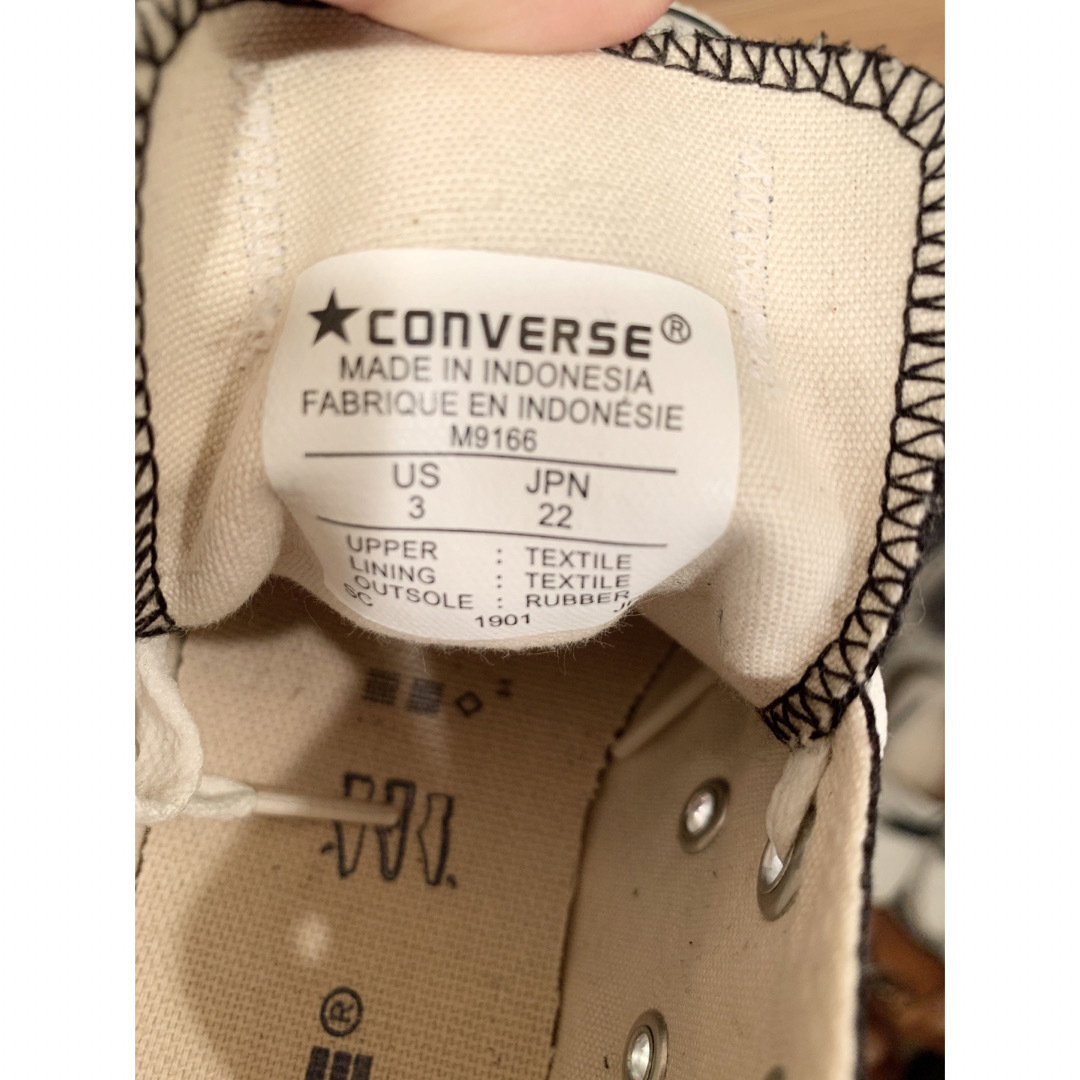 CONVERSE(コンバース)のコンバース　オールスター　ローカット　スニーカー　22cm ブラック　正規品 レディースの靴/シューズ(スニーカー)の商品写真