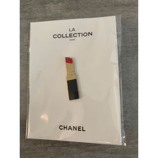 シャネル(CHANEL)のシャネル    限定ノベルティ ピンバッジ リップデザイン(ブローチ/コサージュ)