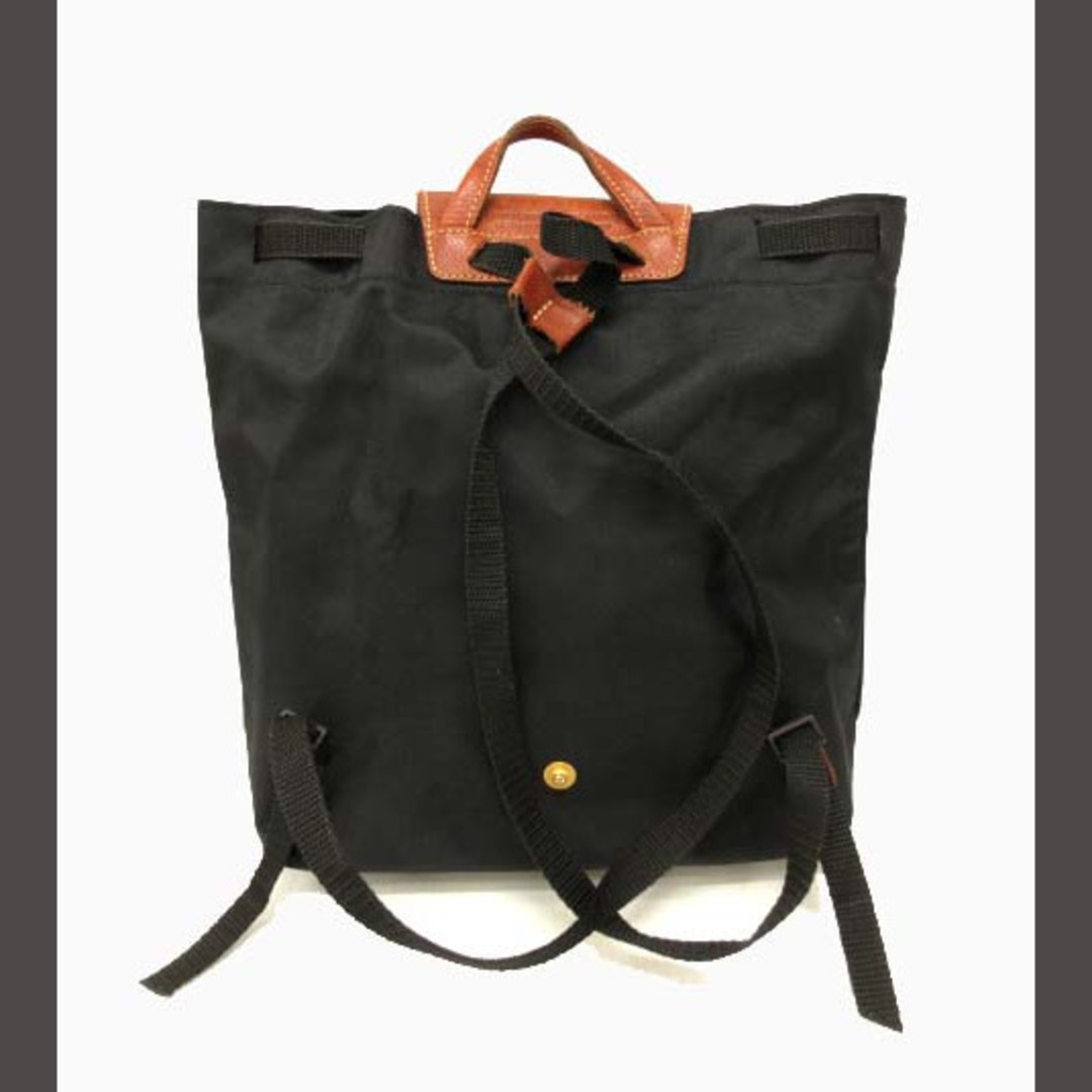 LONGCHAMP(ロンシャン)のロンシャン LONGCHAMP バックパック ミニ リュック 鞄 ナイロン 黒 レディースのバッグ(リュック/バックパック)の商品写真