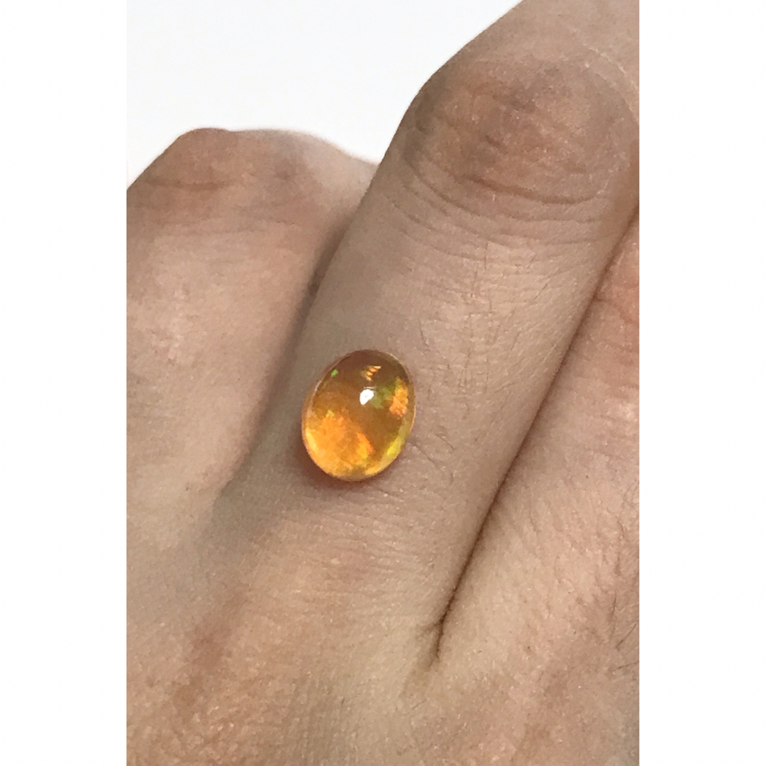 天然 メキシコ ファイアオパール 1.375ct ルース ジュエリー 天然石-