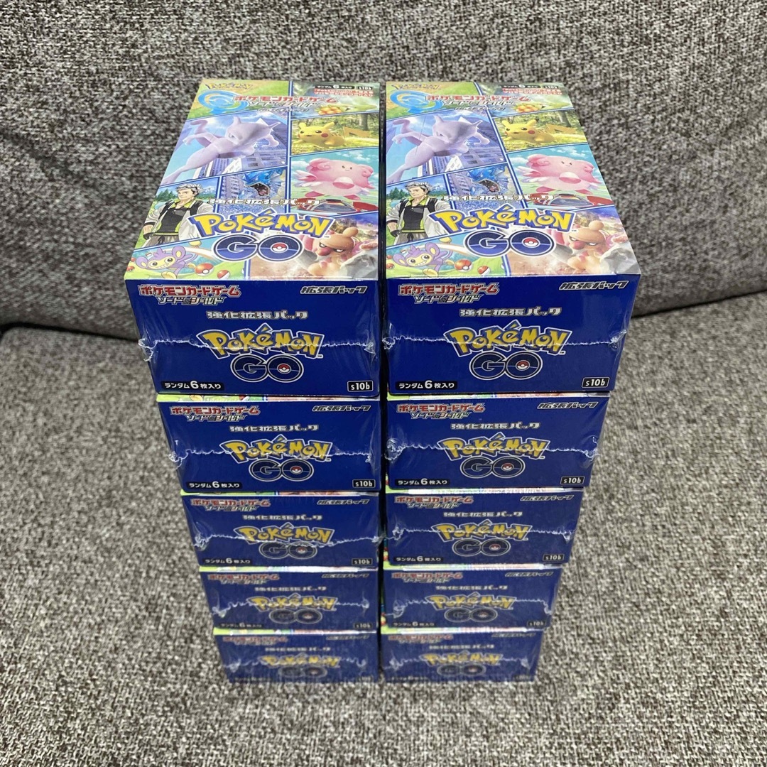 ポケモンカード　PokemonGO box 10box シュリンク付き