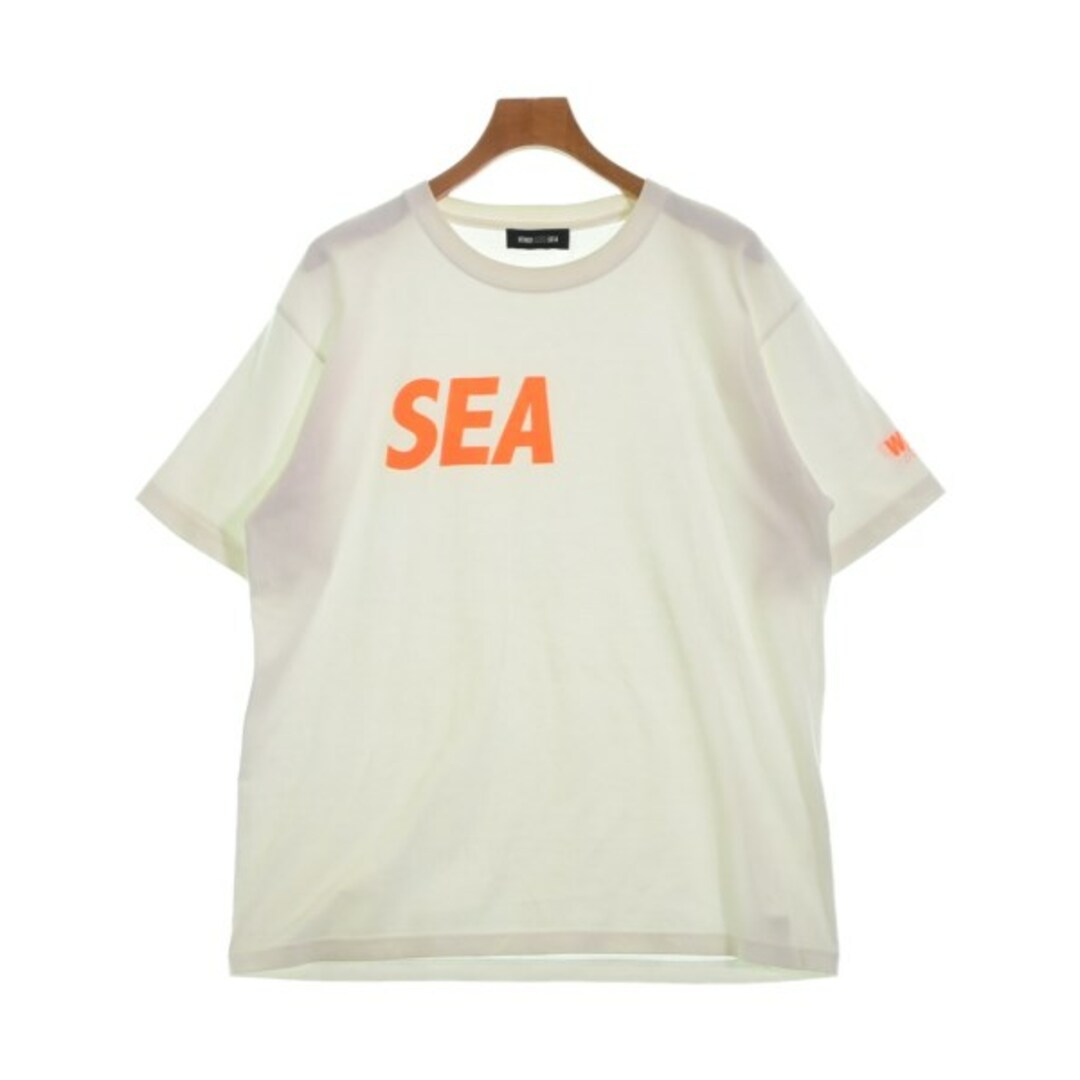 WIND AND SEA(ウィンダンシー)のWIND AND SEA ウィンダンシー Tシャツ・カットソー L 白 【古着】【中古】 メンズのトップス(Tシャツ/カットソー(半袖/袖なし))の商品写真