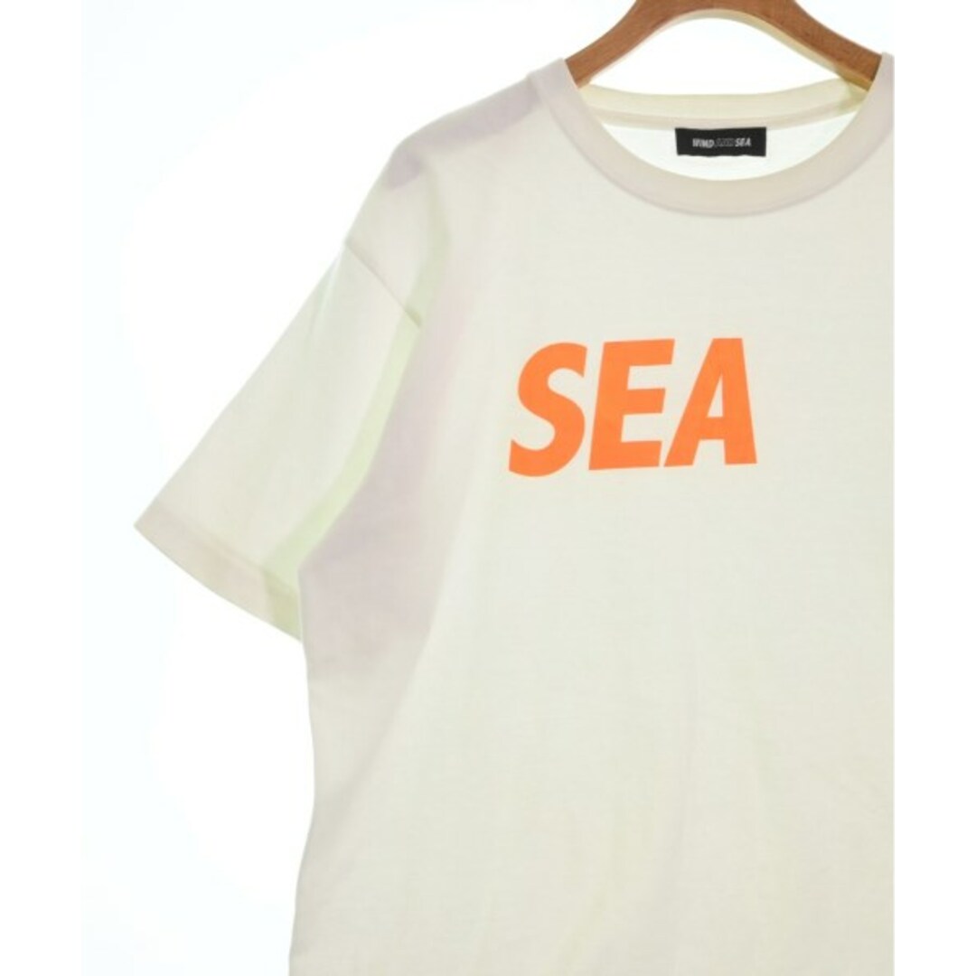 WIND AND SEA(ウィンダンシー)のWIND AND SEA ウィンダンシー Tシャツ・カットソー L 白 【古着】【中古】 メンズのトップス(Tシャツ/カットソー(半袖/袖なし))の商品写真