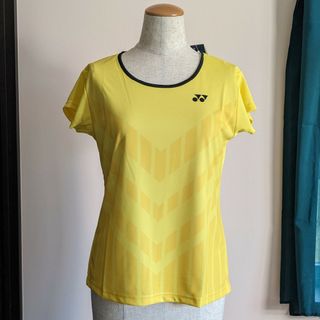 ヨネックス(YONEX)のYONEX ドライTシャツ イエロー サイズM ＆ SRIXON ソックス(ウェア)