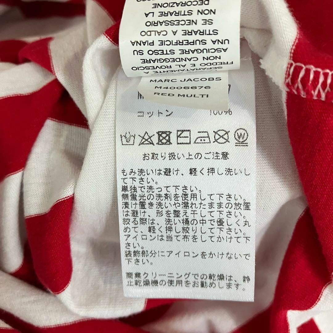 MARC JACOBS(マークジェイコブス)のレアデザイン　MARC JACOBS　ラインストーン　カエルロゴ　半袖カットソー レディースのトップス(Tシャツ(半袖/袖なし))の商品写真