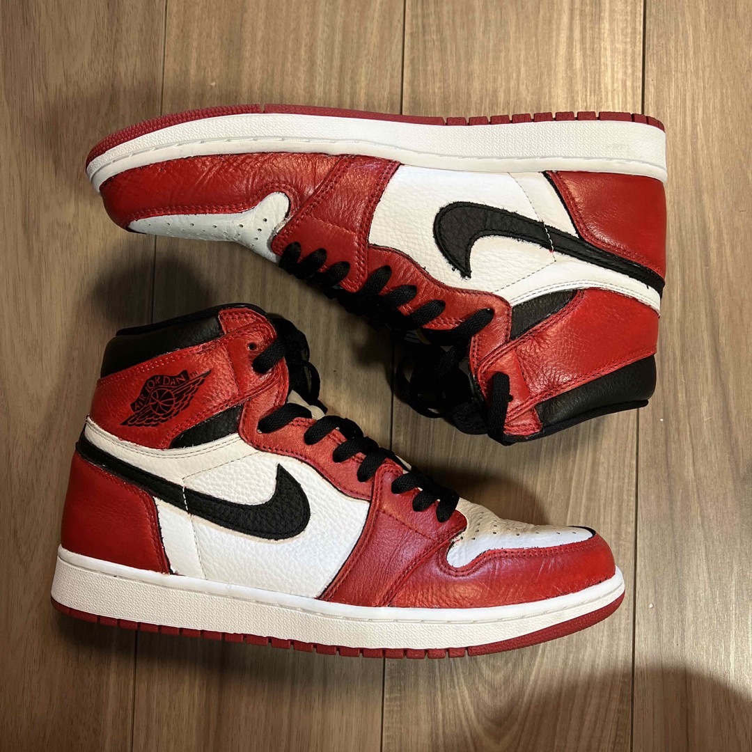 Jordan Brand（NIKE）(ジョーダン)のエアジョーダン1 HIGH OG Chicago カスタム メンズの靴/シューズ(スニーカー)の商品写真