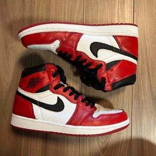 ジョーダン(Jordan Brand（NIKE）)のエアジョーダン1 HIGH OG Chicago カスタム(スニーカー)