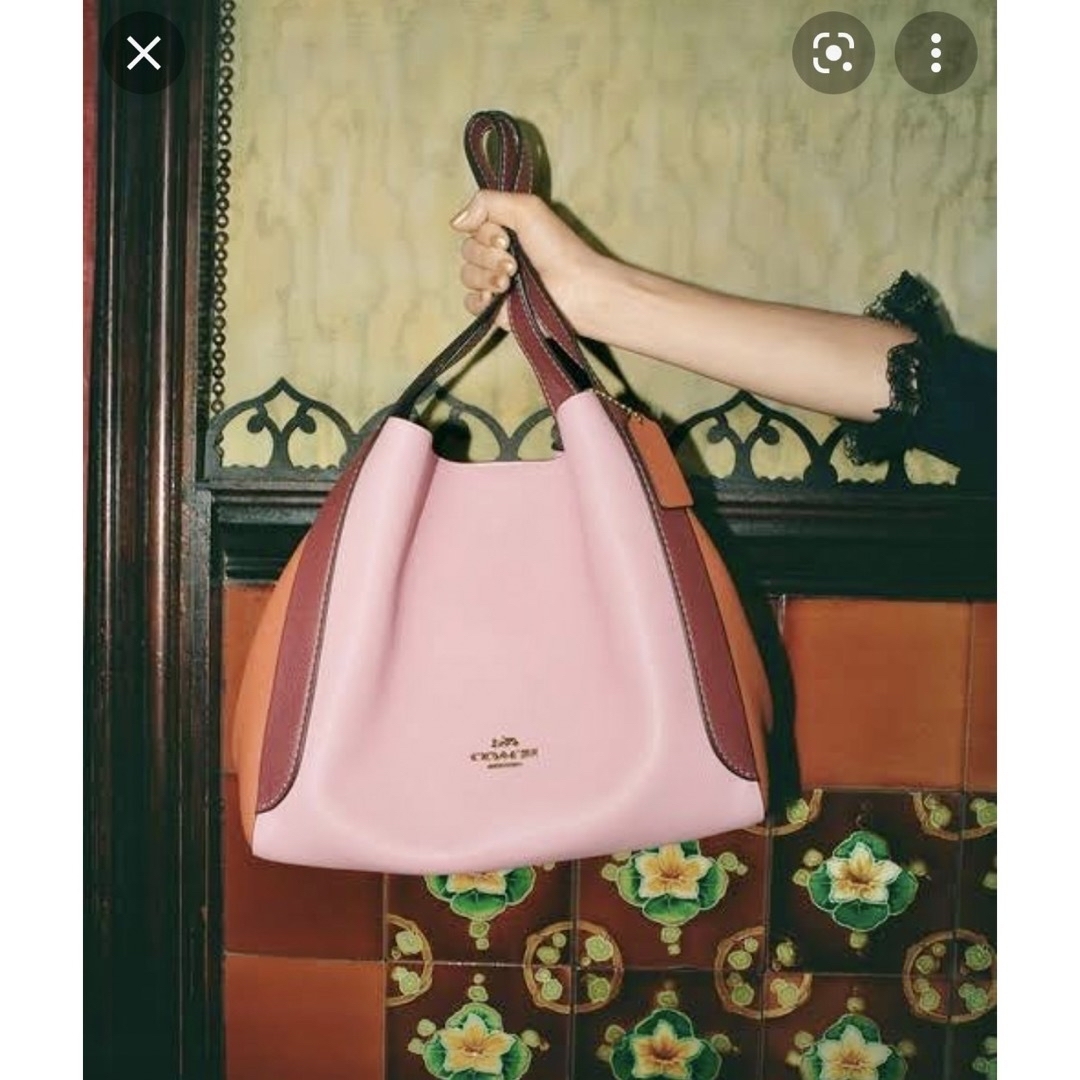 COACH(コーチ)の【新品】 COACH ハドリーホーボーカラーブロック レディースのバッグ(ショルダーバッグ)の商品写真