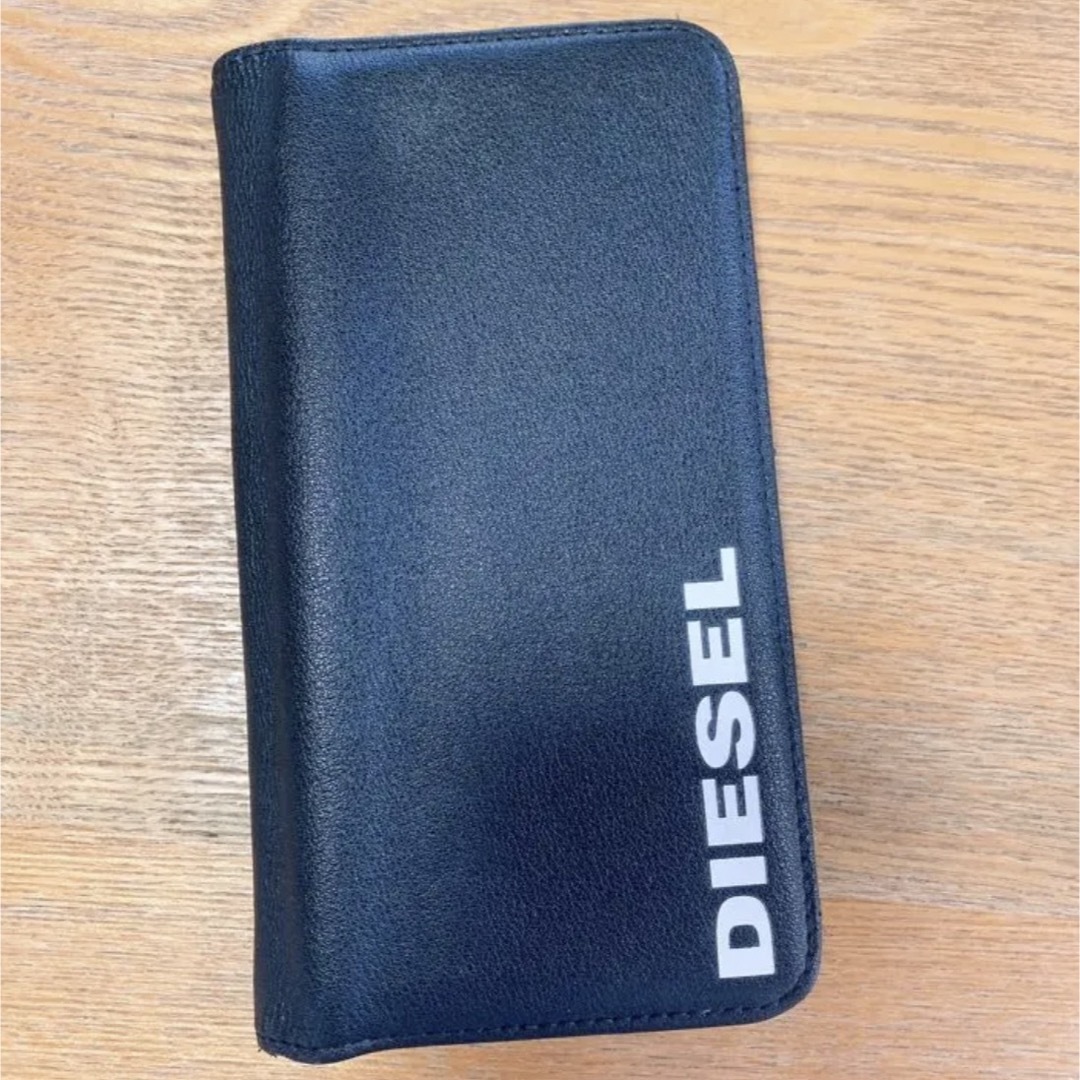 DIESEL(ディーゼル)の◤DIESEL◢ iphone11promax ケース カバー 手帳型 黒 スマホ/家電/カメラのスマホアクセサリー(iPhoneケース)の商品写真