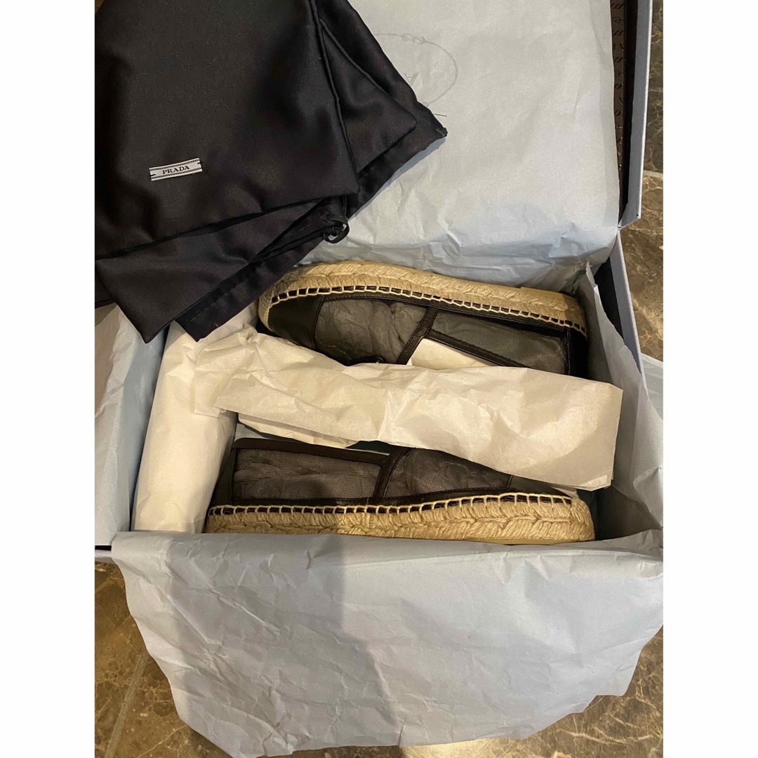 PRADA - 新品未使用 PRADAプラダ メッシュxナッパレザー PRADA - 新品未使用 PRADAプラダ メッシュxナッパレザー