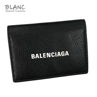 バレンシアガバッグ(BALENCIAGA BAG)のバレンシアガ エブリデイ ３つ折り財布 レザー ブラック 594312 コンパクト BALENCIAGA 横浜BLANC(財布)