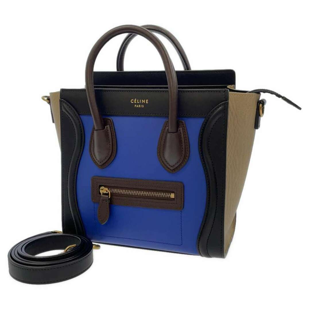 celine - セリーヌ ハンドバッグ ラゲージ ナノショッパー 168243