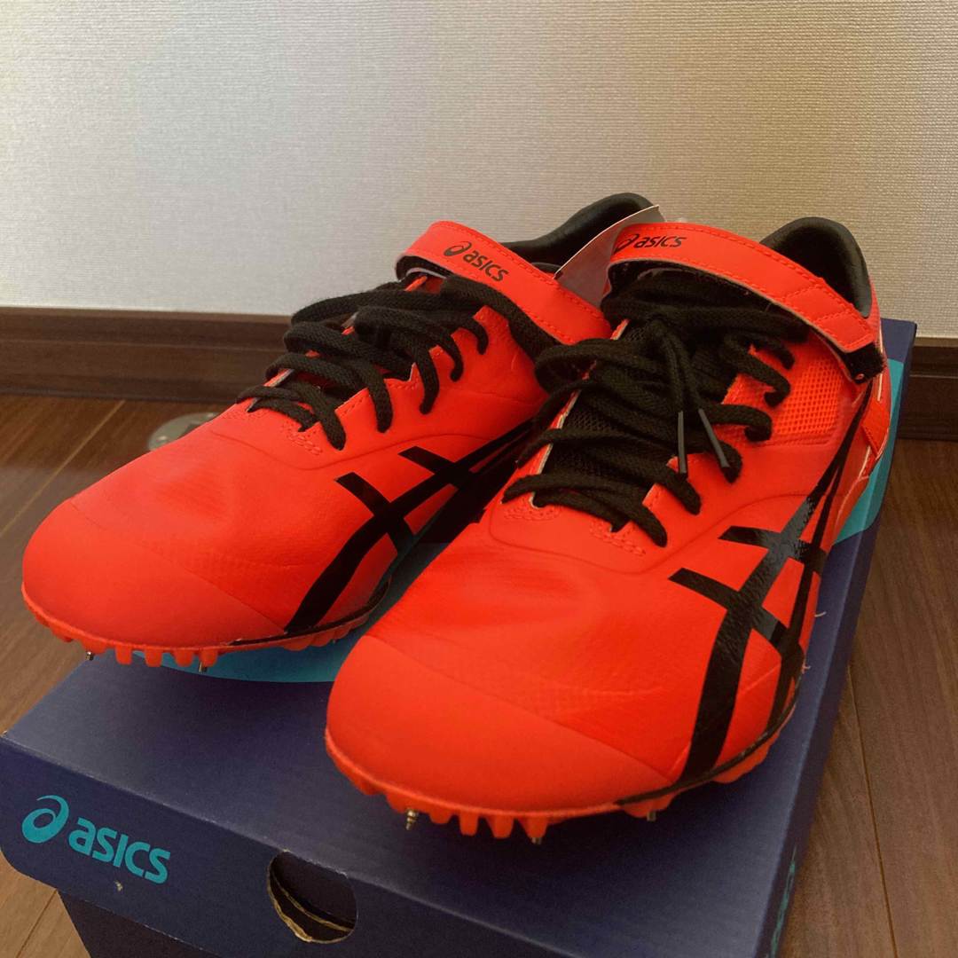 asics - asics 陸上シューズ 27.5 蛍光オレンジ 陸上競技用 asics - asics 陸上シューズ 27.5 蛍光オレンジ 陸上競技用