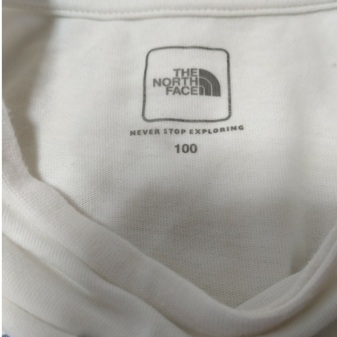 THE NORTH FACE(ザノースフェイス)のノースフェイス　Tシャツ　100 キッズ/ベビー/マタニティのキッズ服男の子用(90cm~)(Tシャツ/カットソー)の商品写真