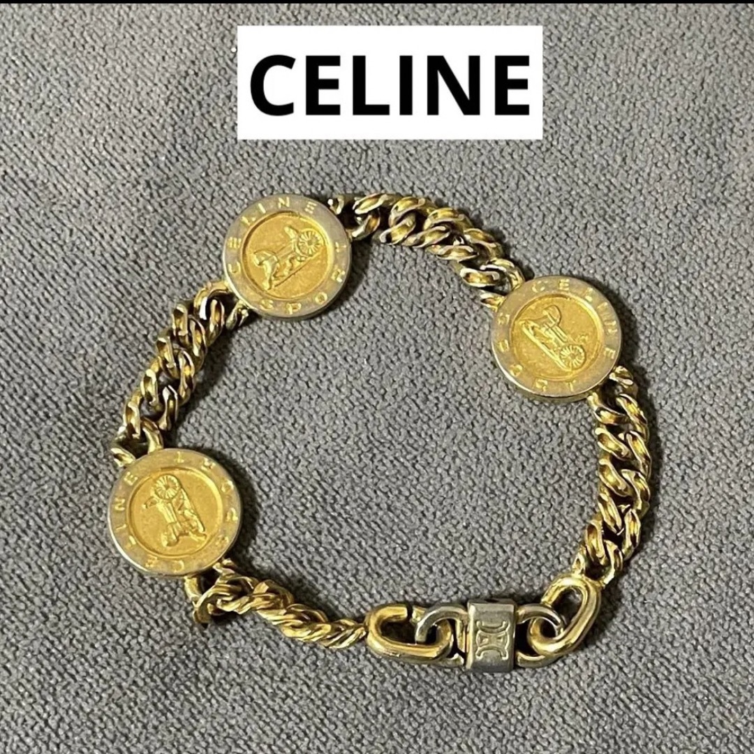 Celine ゴルド ブレスレット