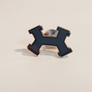 Hermes - エルメス ブローチ エレファント 象 メタル GP ゴールド