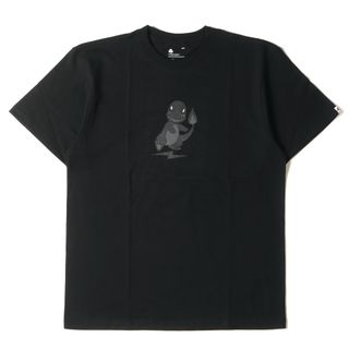 フラグメント(FRAGMENT)のfragment design フラグメント デザイン Tシャツ サイズ:L 22SS ポケットモンスター ポケモン THUNDERBOLT PROJECT ヒトカゲ クルーネック 半袖 ブラック 黒 トップス カットソー カジュアル ブランド ストリート【メンズ】【K3786】(Tシャツ/カットソー(半袖/袖なし))