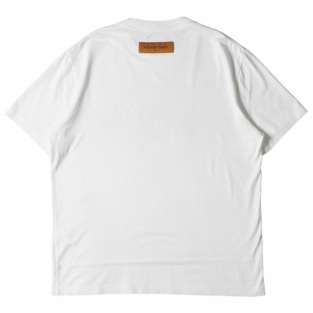 LOUIS VUITTON LOUIS VUITTON ルイヴィトン Tシャツ サイズ:L マルチカラーモノグラム RM202M NPG  HJY01W クルーネック 半袖 ヴァージル・アブロー 20AW ホワイト 白 トップス カットソー ブランド イタリア製 【メンズ】【中古】の通販  by ブランド古着のBEEGLE by ...