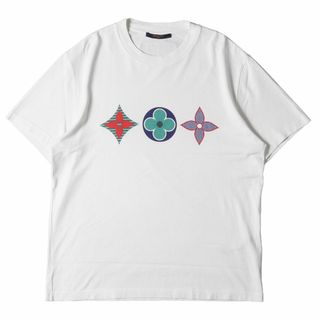 ルイヴィトン 20AW マルチカラー モノグラム プリント Ｔシャツ 半袖 M