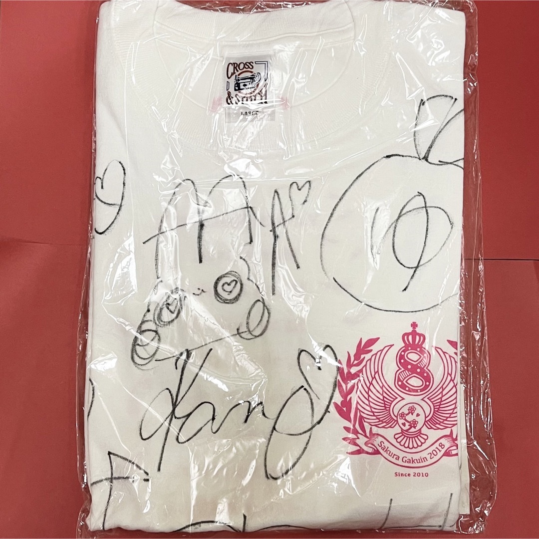 さくら学院 サイン入りTシャツ 2018年度