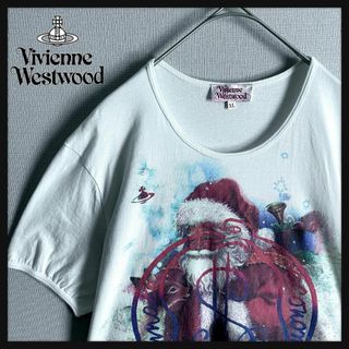 ヴィヴィアンウエストウッド(Vivienne Westwood)の【激レアモデル☆サンタクロース】ヴィヴィアンウエストウッド ロゴ Tシャツ(Tシャツ/カットソー(半袖/袖なし))