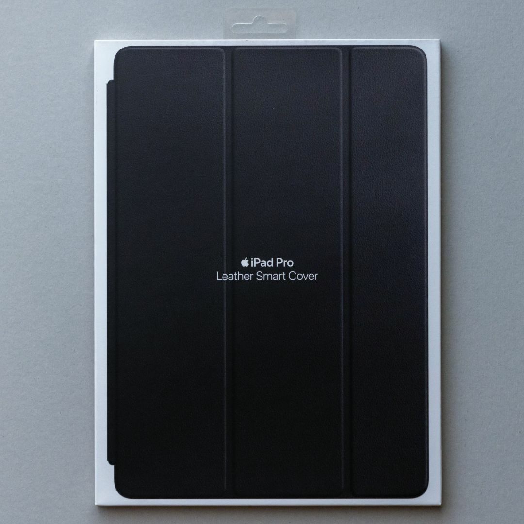 Apple - 新品 Apple純正 iPad Leather Smart Cover ブラックの