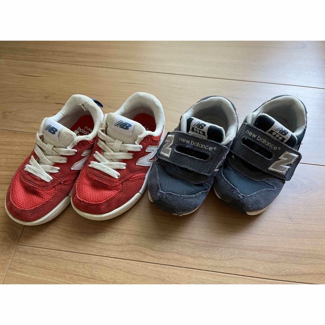 New Balance(ニューバランス)のニューバランス　スニーカー　キッズ　15cm 574 996 グリーンレーベル キッズ/ベビー/マタニティのキッズ靴/シューズ(15cm~)(スニーカー)の商品写真