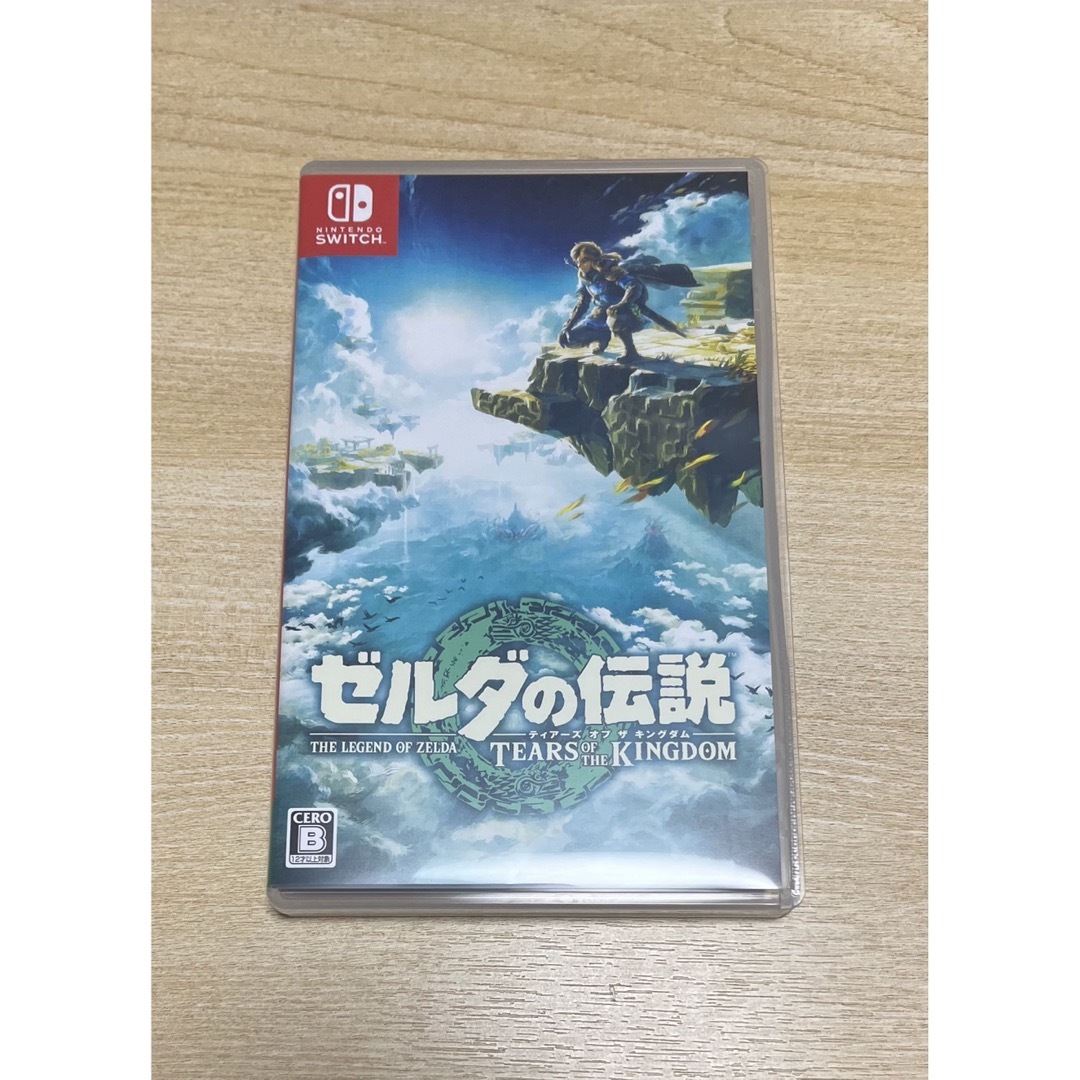 Nintendo Switch(ニンテンドースイッチ)の[美品]ゼルダの伝説 ティアーズ オブ ザ キングダム エンタメ/ホビーのゲームソフト/ゲーム機本体(家庭用ゲームソフト)の商品写真