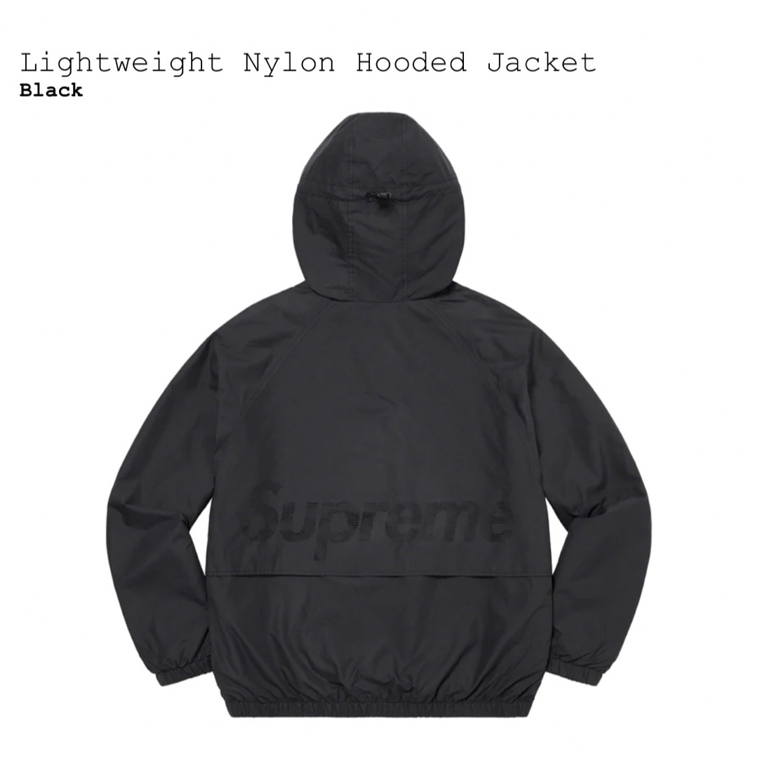 Supreme - 【2枚】Lightweight Nylon Hooded Jacketと黒CAPの通販 by ...