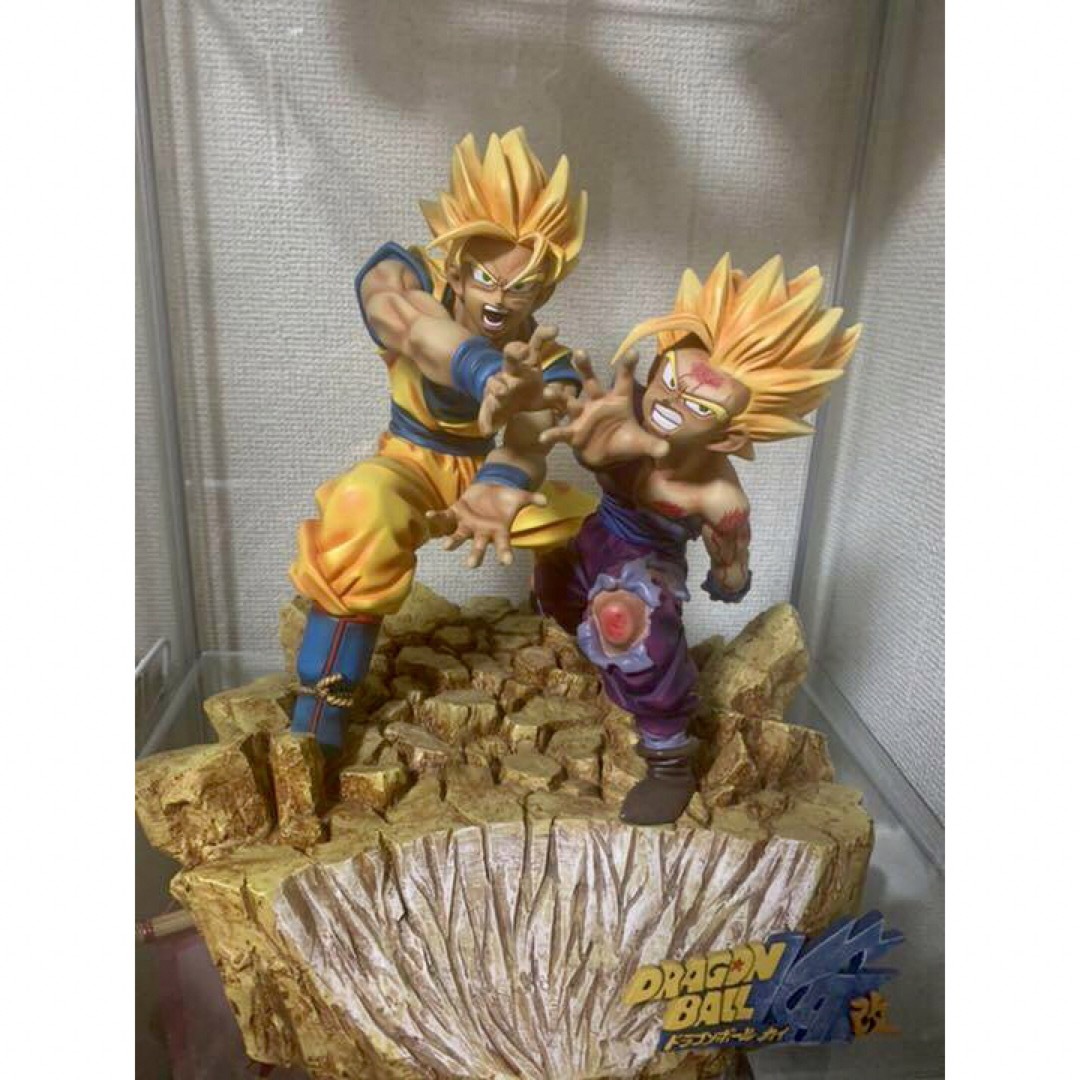 ドラゴンボール 親子かめはめ波 フィギュア ガレージキット-