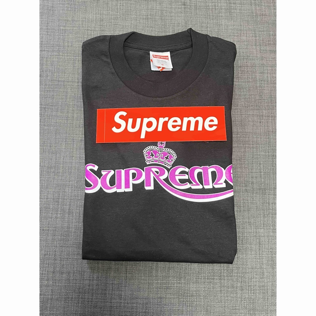 M 黒 Supreme Crown Tee Black 23SS 新品 1