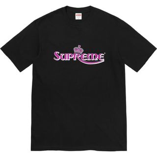 シュプリーム(Supreme)のM 黒 Supreme Crown Tee Black 23SS 新品(Tシャツ/カットソー(半袖/袖なし))