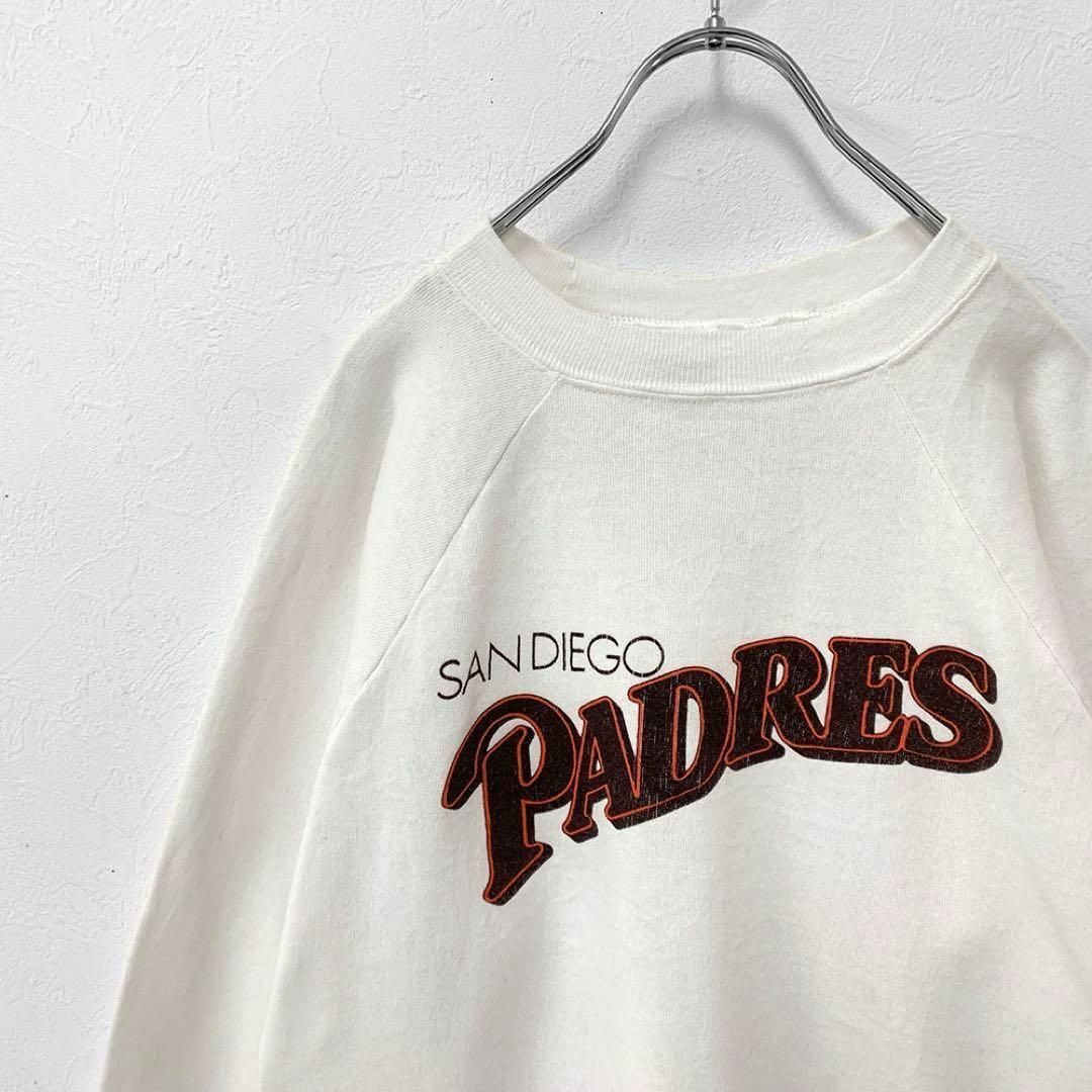 MLB サンディエゴ パドレス 刺繍 スウェット トレーナー L