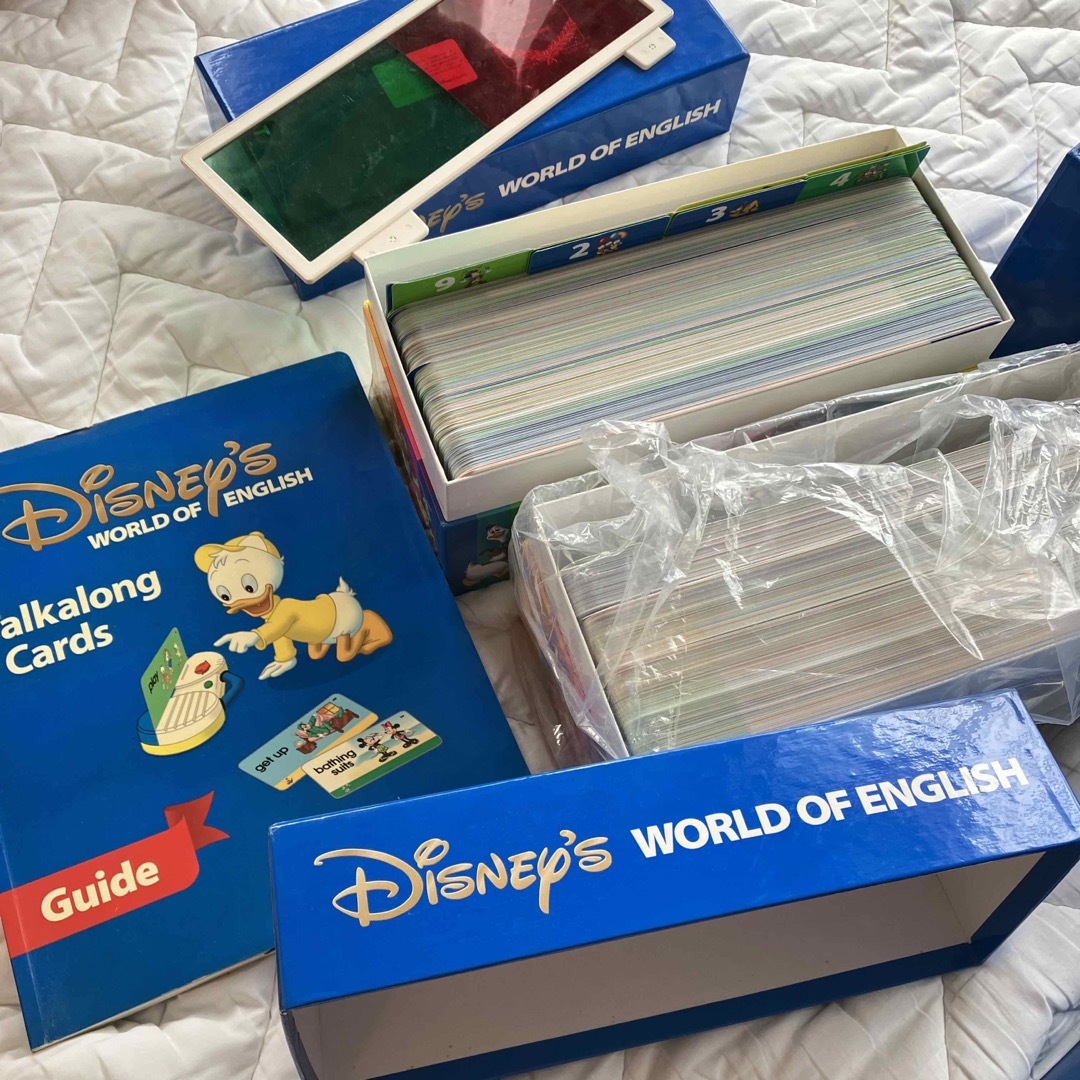 Disney(ディズニー)のディズニー英語システム トークアロング カードのみ キッズ/ベビー/マタニティのおもちゃ(知育玩具)の商品写真