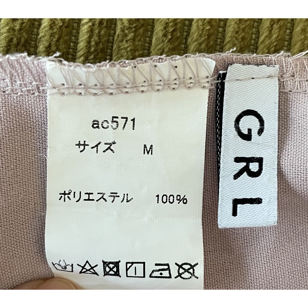 GRL(グレイル)のGRL ボウタイ付きタックシャツ ピンク レディースのトップス(シャツ/ブラウス(長袖/七分))の商品写真