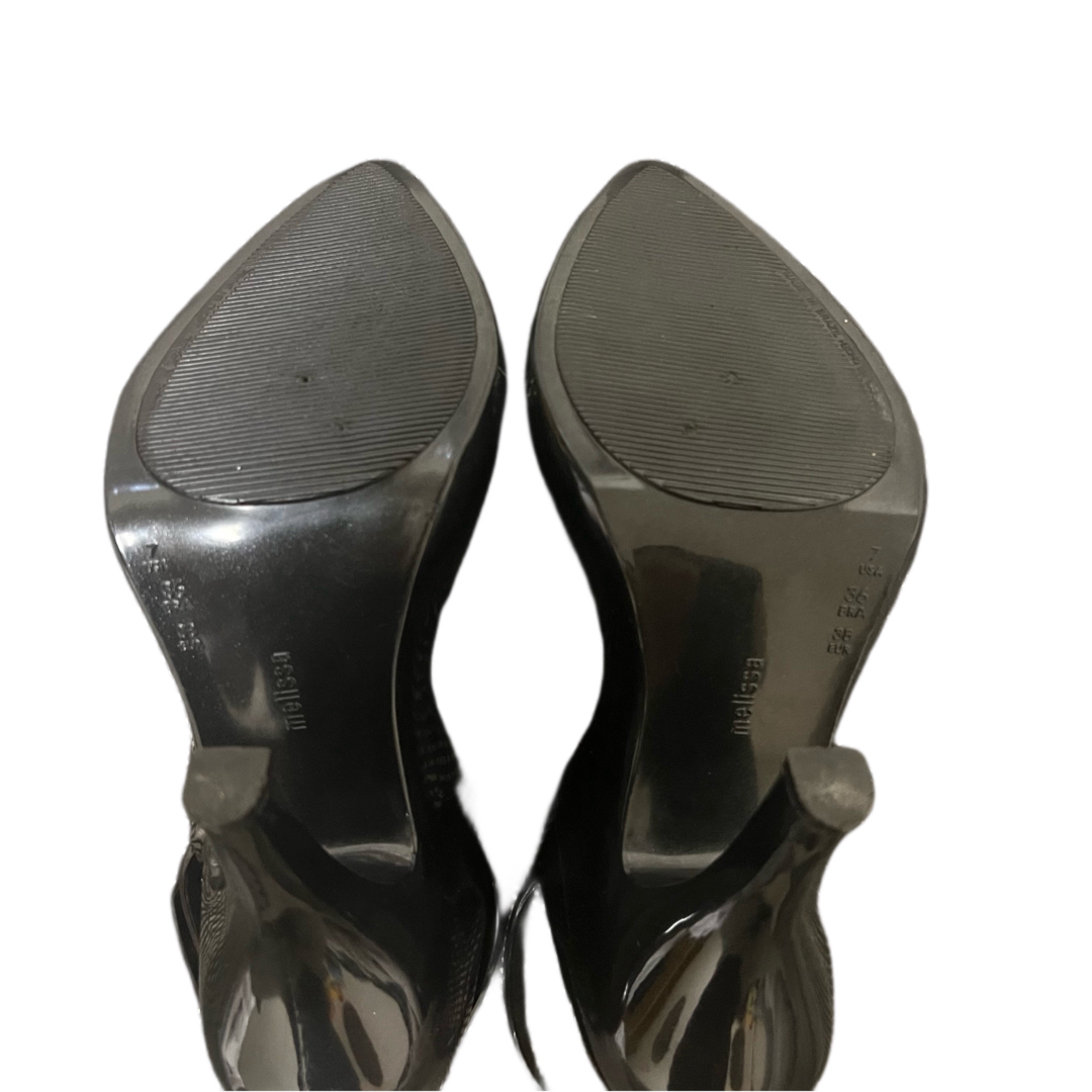 Vivienne Westwood(ヴィヴィアンウエストウッド)の【良品】Vivienne Westwood Melissa ラバーパンプス　24 レディースの靴/シューズ(ハイヒール/パンプス)の商品写真