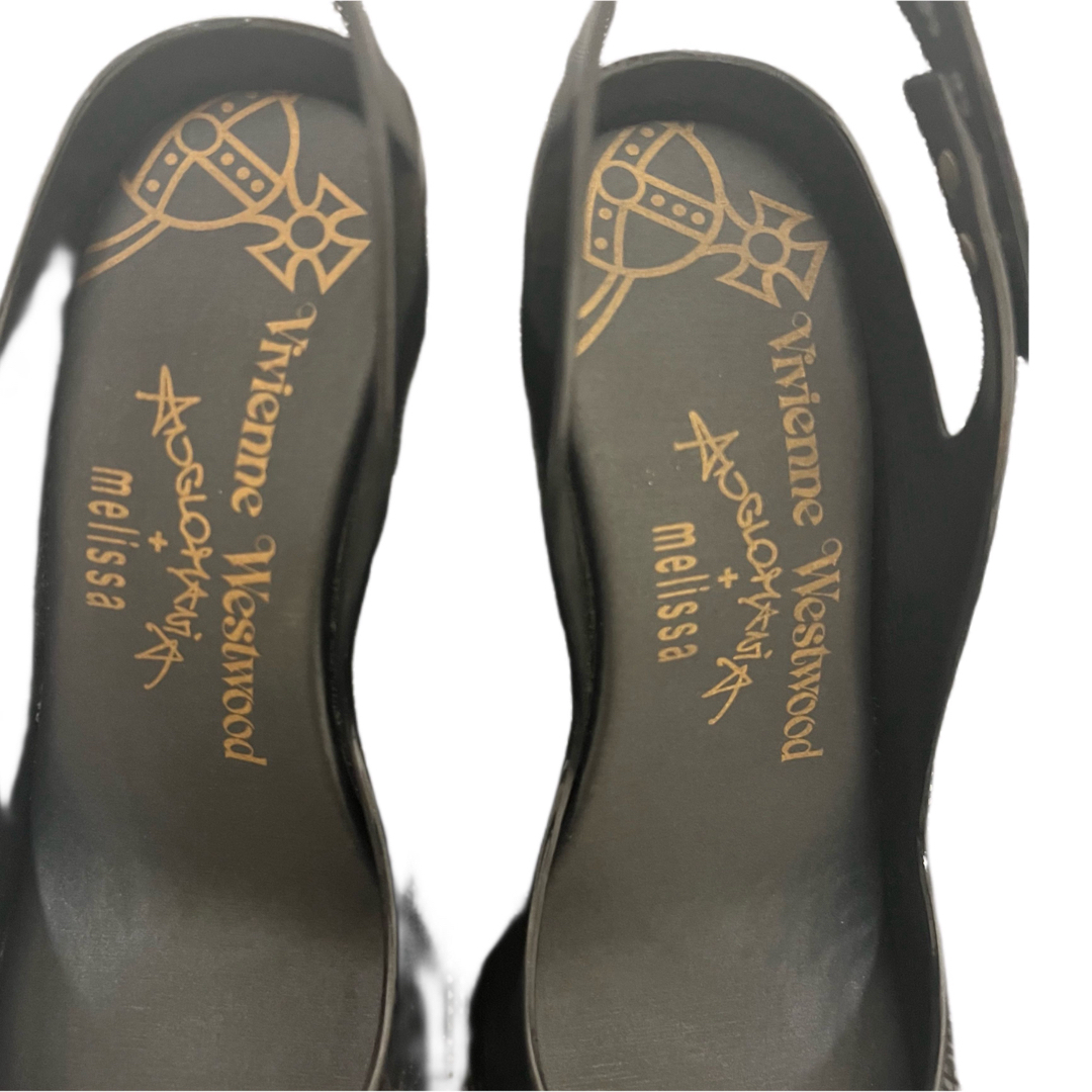 Vivienne Westwood(ヴィヴィアンウエストウッド)の【良品】Vivienne Westwood Melissa ラバーパンプス　24 レディースの靴/シューズ(ハイヒール/パンプス)の商品写真