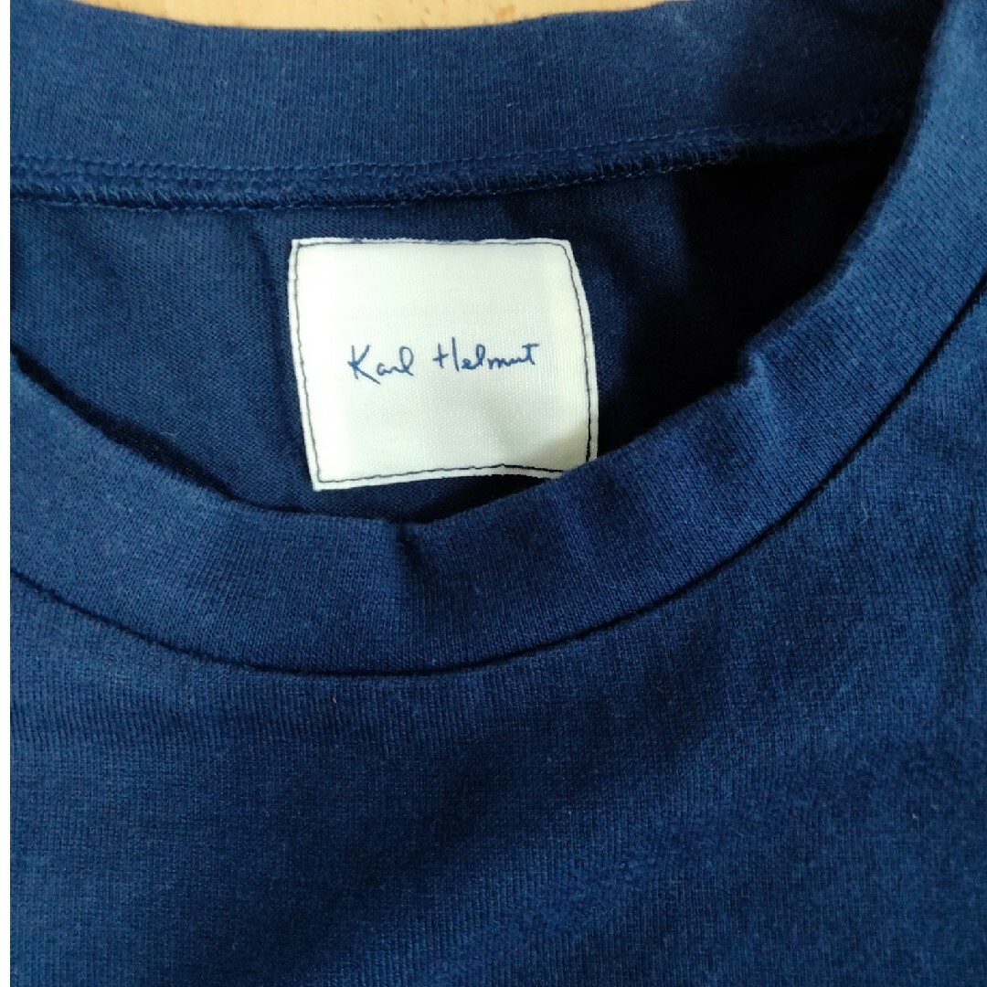 Karl Helmut(カールヘルム)のカールヘル厶 KarlHelmut 90sレトロ Tシャツ sizeM メンズのトップス(Tシャツ/カットソー(七分/長袖))の商品写真