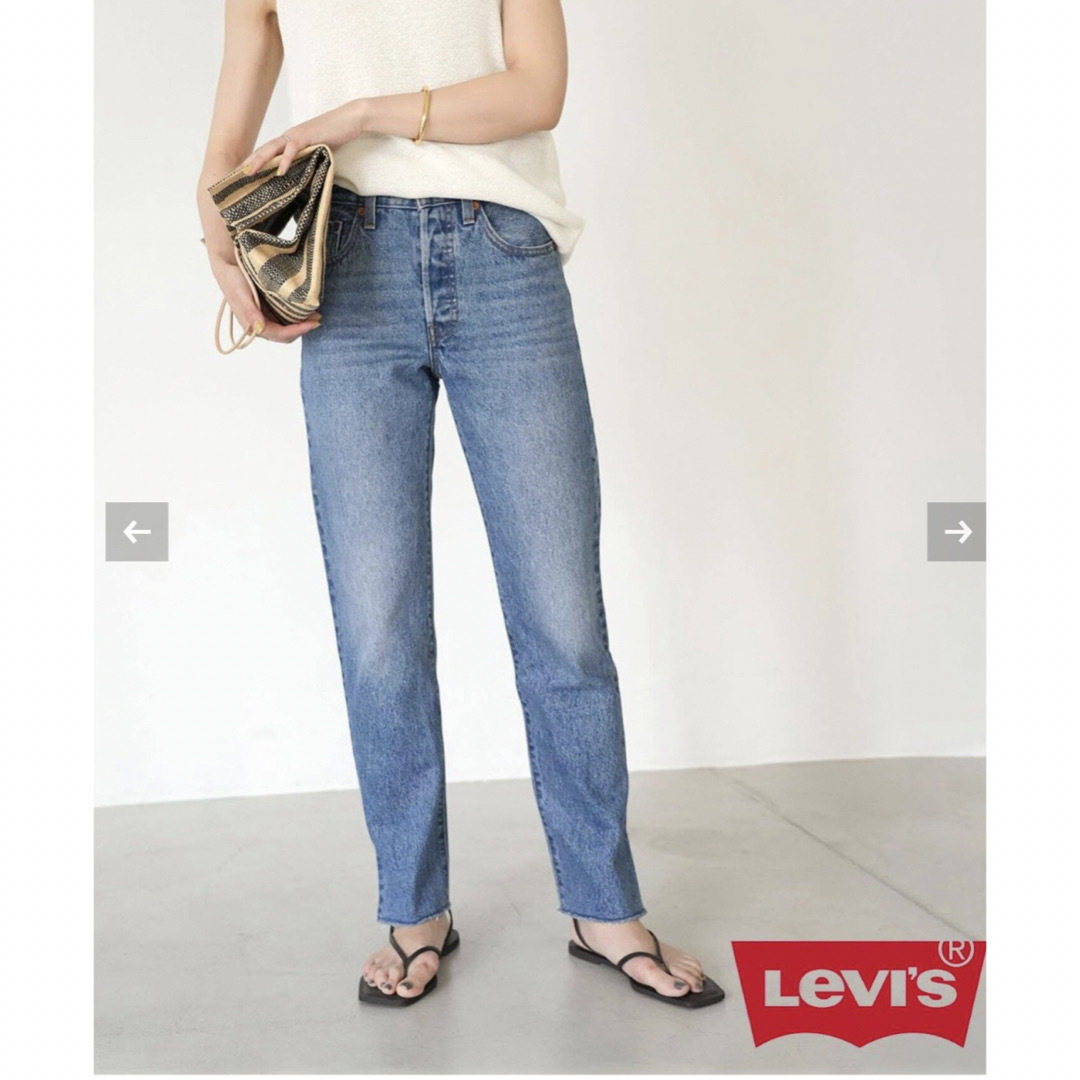 SLOBE IENA(スローブイエナ)の🍑様専用【Levi’s/リーバイス】SLOBE別注501デニムパンツ 24 レディースのパンツ(デニム/ジーンズ)の商品写真