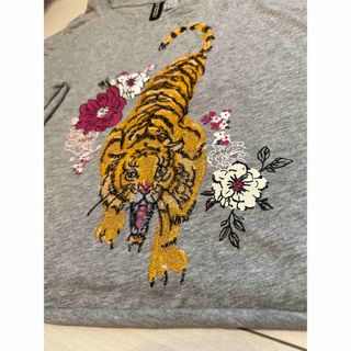 エイチアンドエム(H&M)のH&M  クロップドTシャツ Lサイズ(Tシャツ(半袖/袖なし))