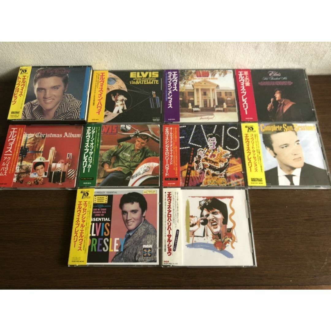 エルヴィス・プレスリー 旧規格20タイトルセット 日本盤 消費税表記なし 帯付 エンタメ/ホビーのCD(ポップス/ロック(洋楽))の商品写真