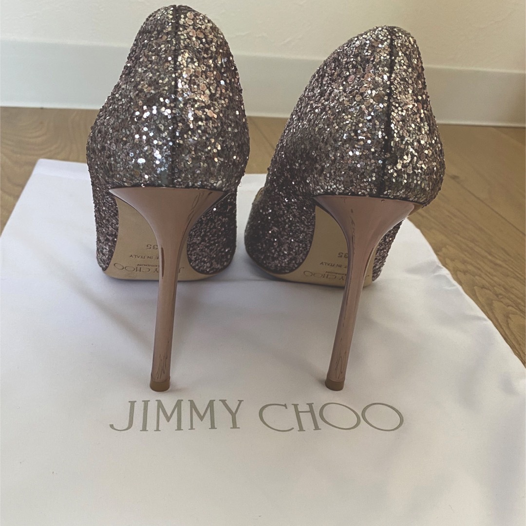 JIMMY CHOO パンプス グリッター ラメ グラデーション 35