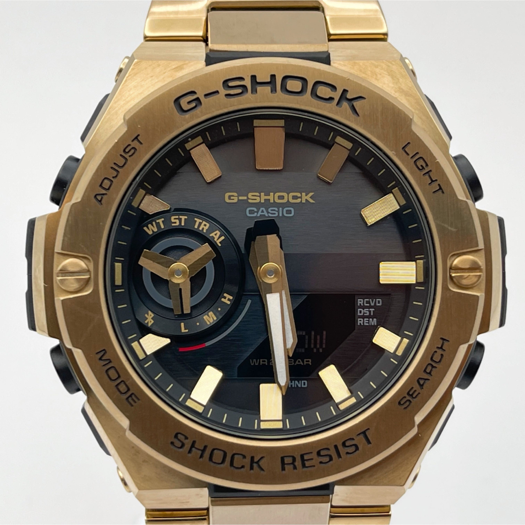 【超美品】CASIO G-Shock GST-B500GD-9AJF ゴールド