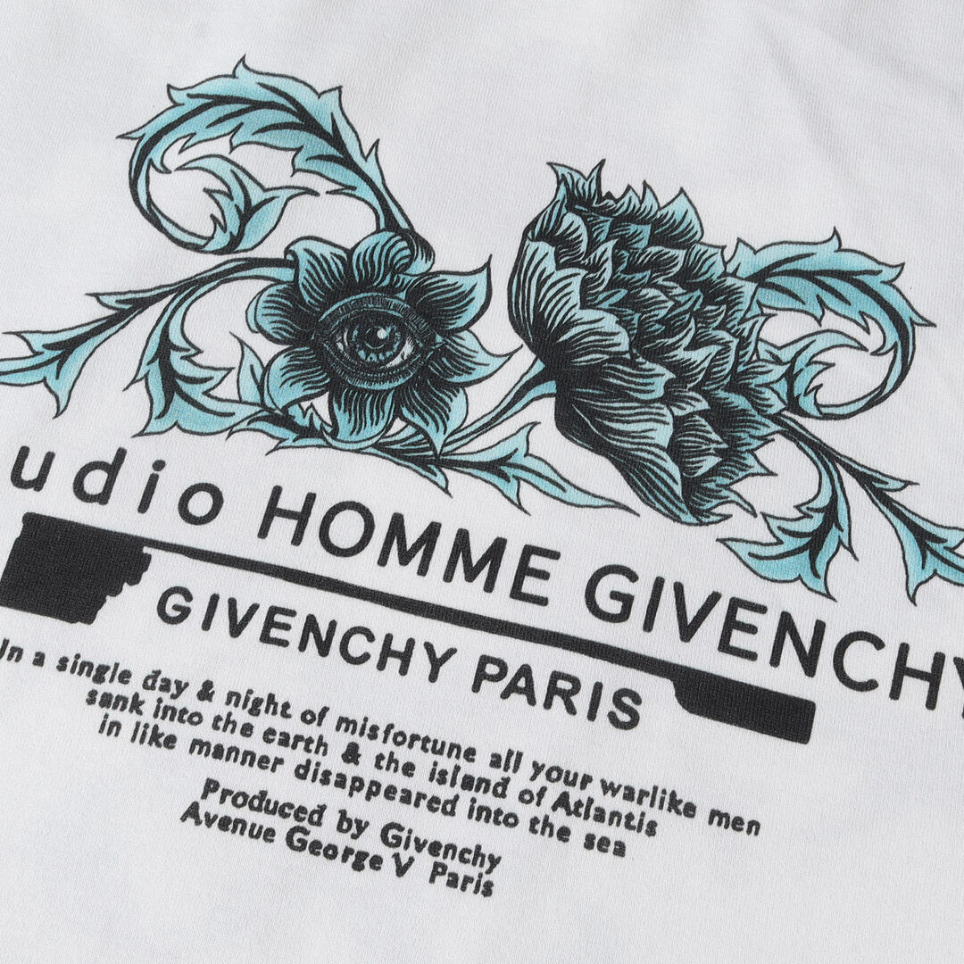 GIVENCHY - GIVENCHY ジバンシィ Tシャツ フローラル アイ ロゴ