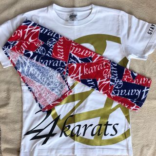 トゥエンティーフォーカラッツ(24karats)の【24karats 】Tシャツ＋タオル(Tシャツ(半袖/袖なし))