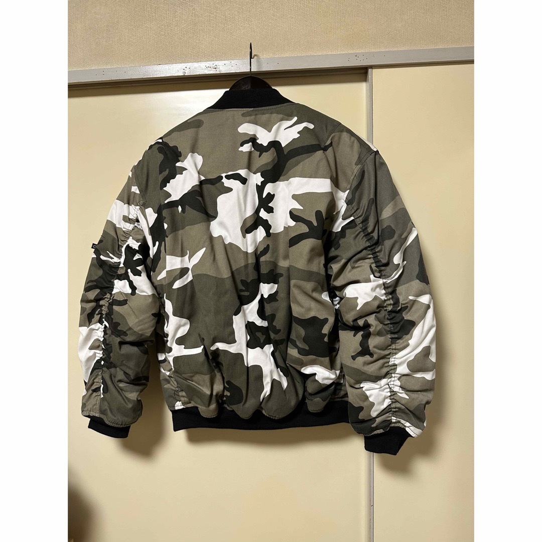 RAF SIMONS(ラフシモンズ)のFOSTEX GARMENTS MA-1 シティカモ　ラフシモンズ。 メンズのジャケット/アウター(ミリタリージャケット)の商品写真