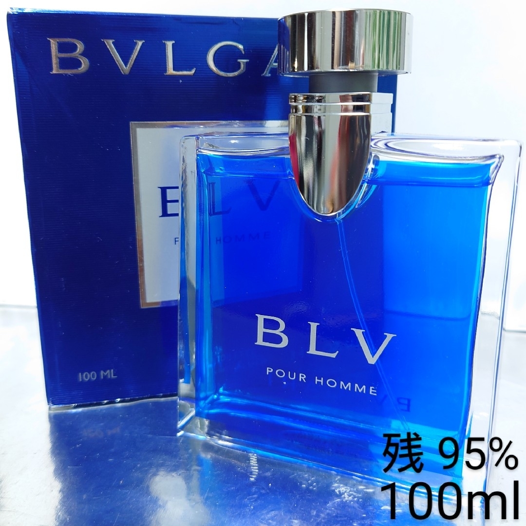 【残量95%】ブルガリ ブルー プールオム オードトワレ 100ml