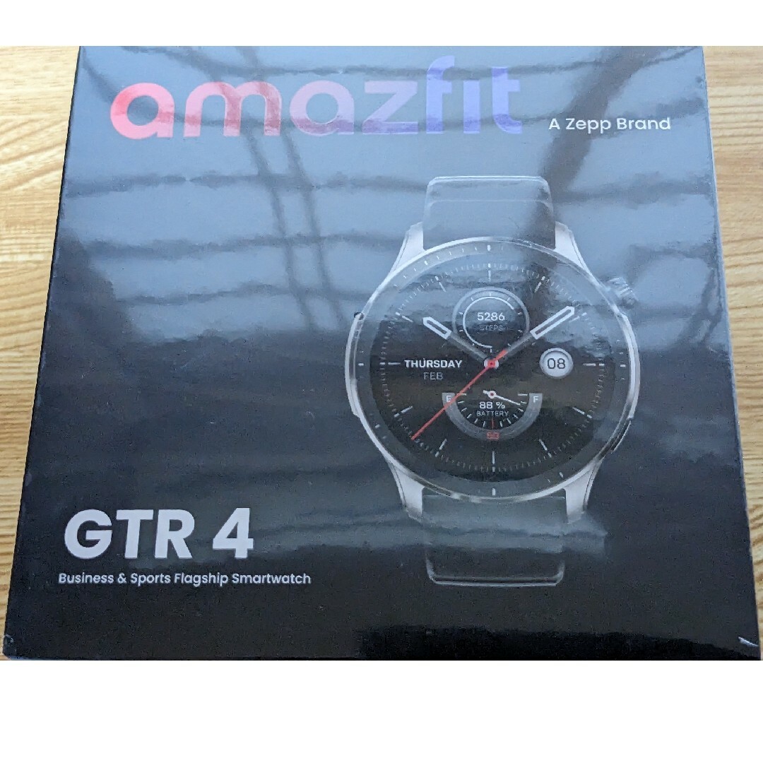 Amazfit GTR4 新品未開封　保護フィルム付 メンズの時計(腕時計(デジタル))の商品写真