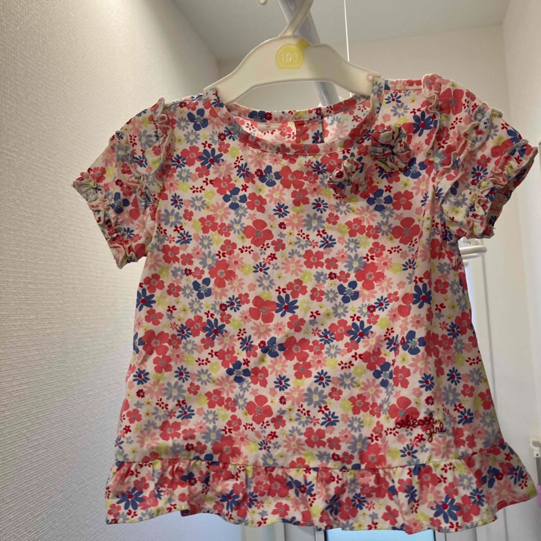 OshKosh(オシュコシュ)のセール価格！　OSHKOSH  100cm 女児ブラウス　  キッズ/ベビー/マタニティのキッズ服女の子用(90cm~)(ブラウス)の商品写真